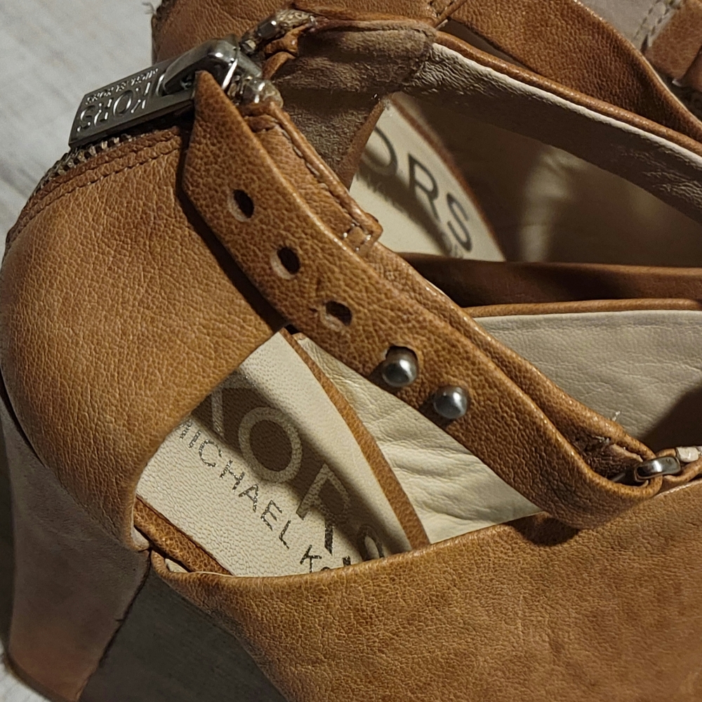 Women's Leather Kors Wedges by Michael Kors - Picture 9 of 10